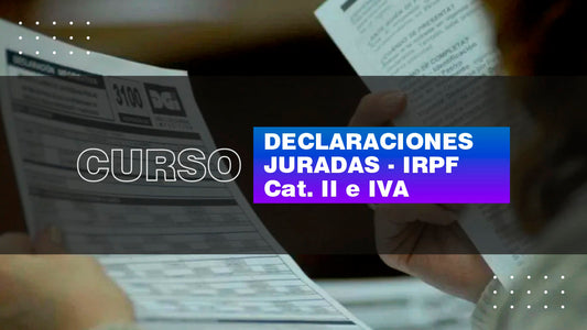 Declaraciones Juradas - IRPF Cat. II e IVA